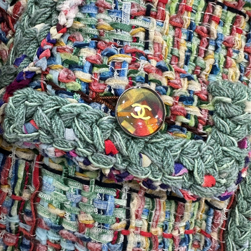 Chanel首爾系列粗花呢編織外套FR36 碼-4