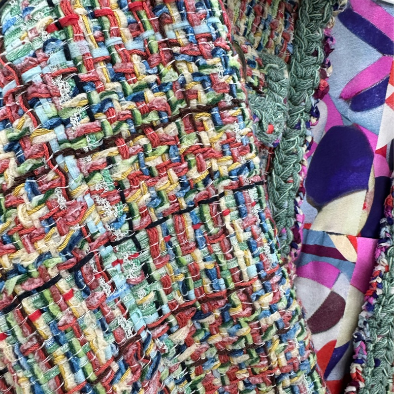 Chanel首爾系列粗花呢編織外套FR36 碼-7