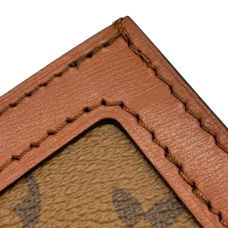 Louis Vuitton 展示品 Dauphine MM 帆布肩背斜背二用包(M45958-咖)-7