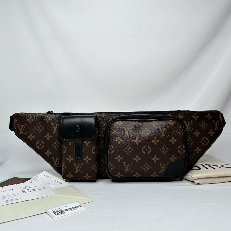 LV Christopher老花腰包胸背包-0