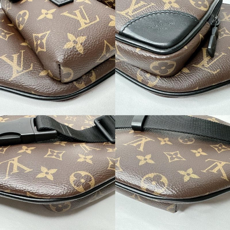 LV Christopher老花腰包胸背包-10