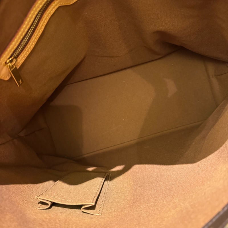 Louis Vuitton 經典老花絕版天心包 二手物況好-6