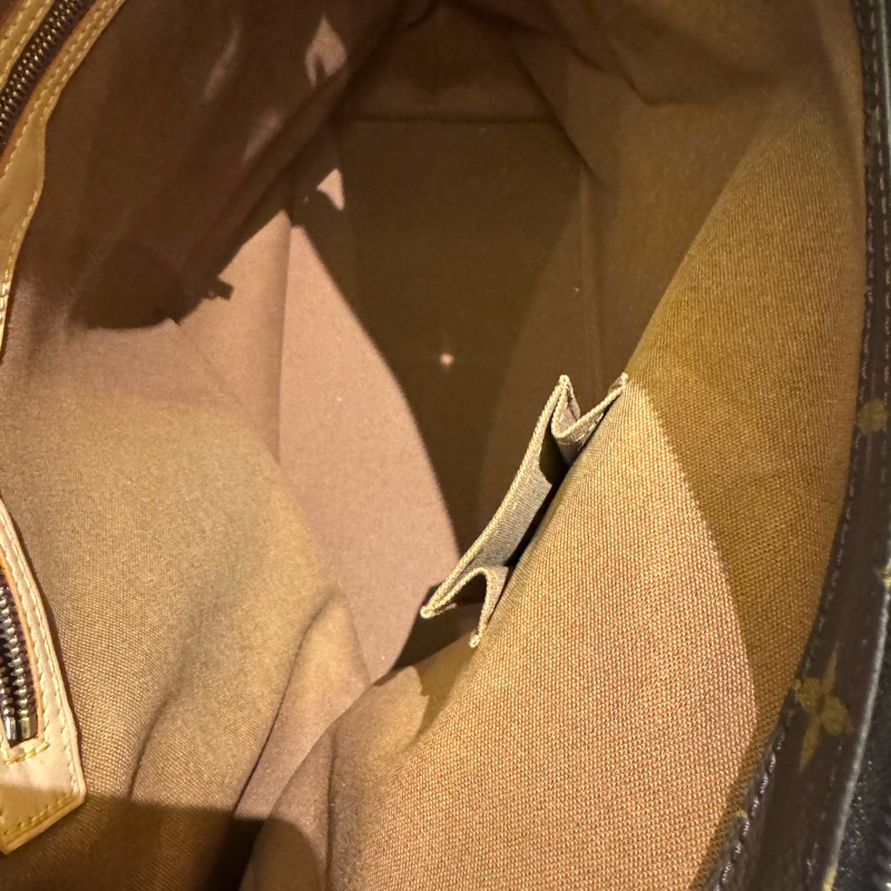Louis Vuitton 經典老花絕版天心包 二手物況好-21
