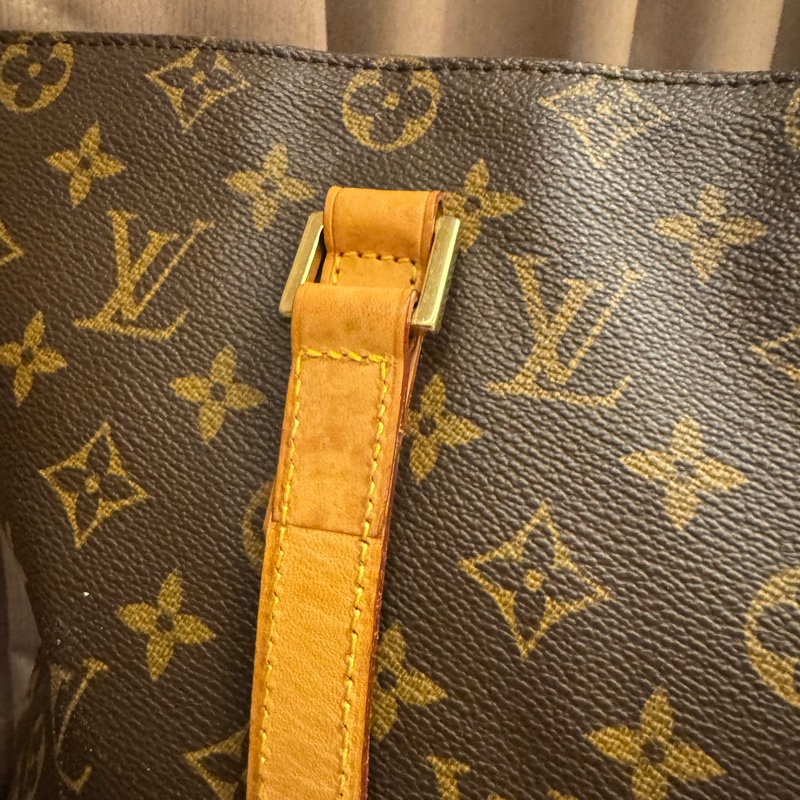 Louis Vuitton 經典老花絕版天心包 二手物況好-33