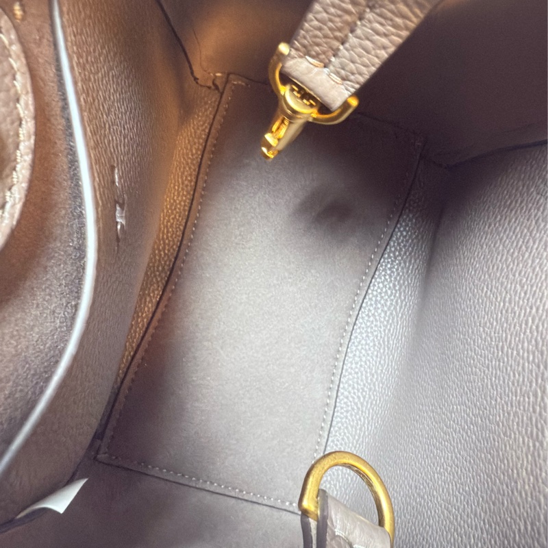 ✔️TORY BURCH  TB McGraw Hobo 真皮變形水桶包/手提包／斜背包／可可色/小號-17