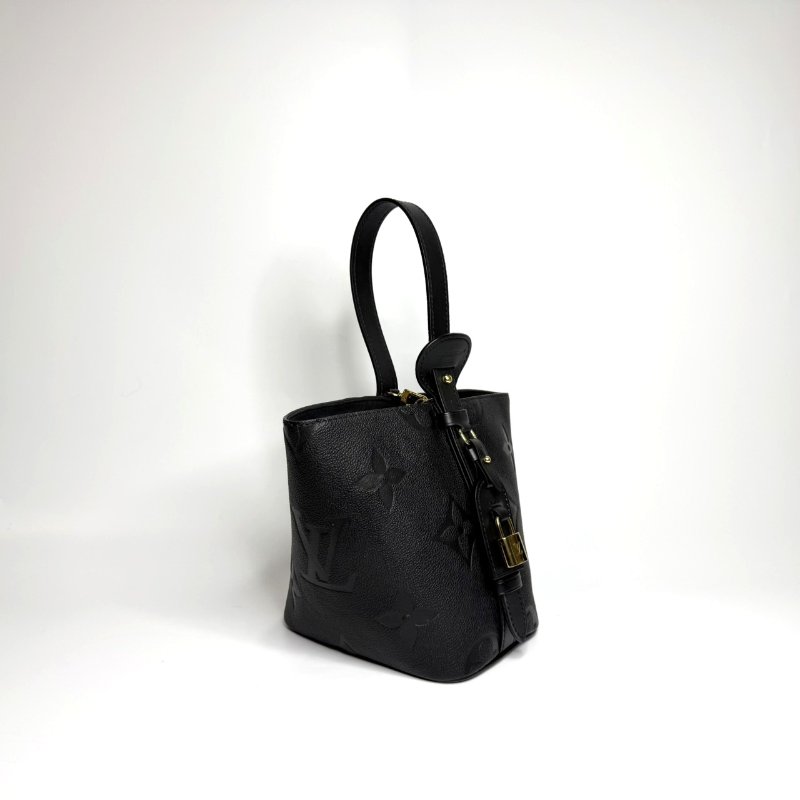 LV黑牛皮ALL IN BB手提側背包M13480-3