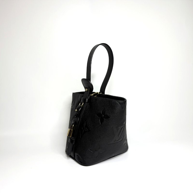 LV黑牛皮ALL IN BB手提側背包M13480-4