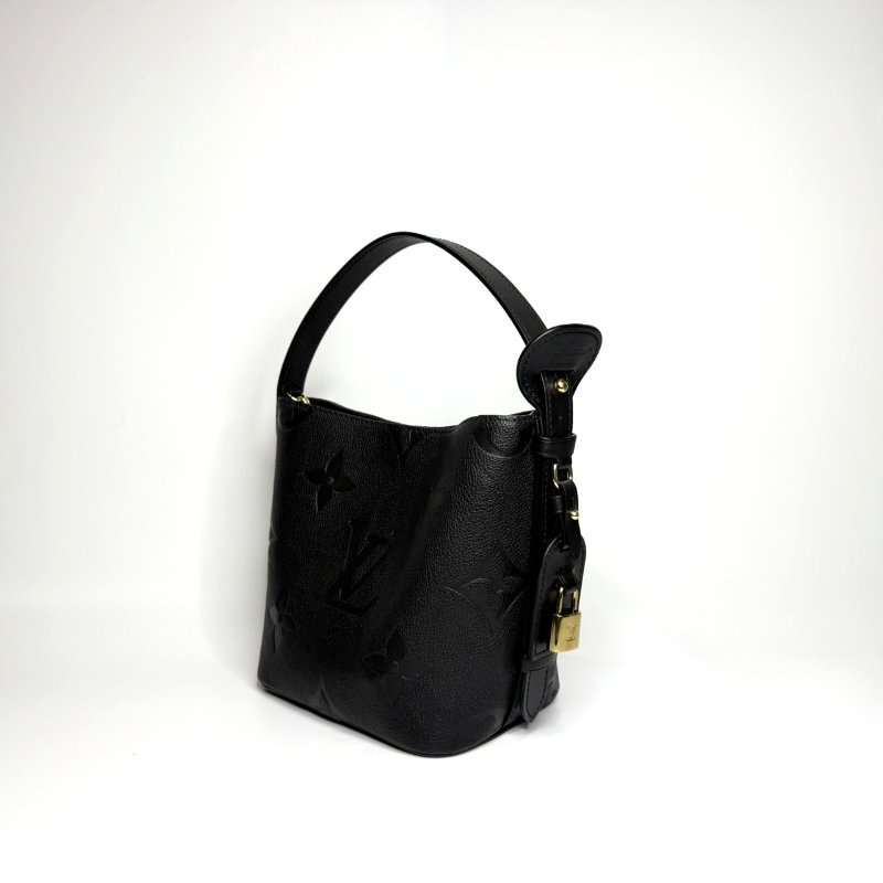 LV黑牛皮ALL IN BB手提側背包M13480-9