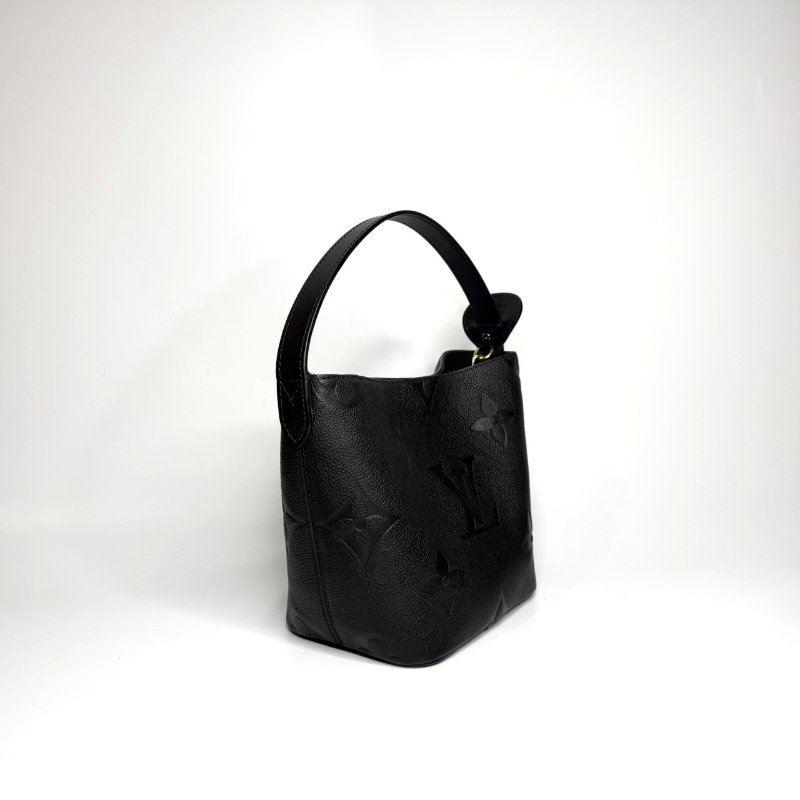 LV黑牛皮ALL IN BB手提側背包M13480-10