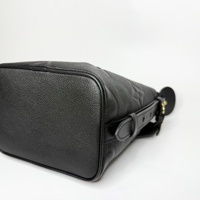 LV黑牛皮ALL IN BB手提側背包M13480-12