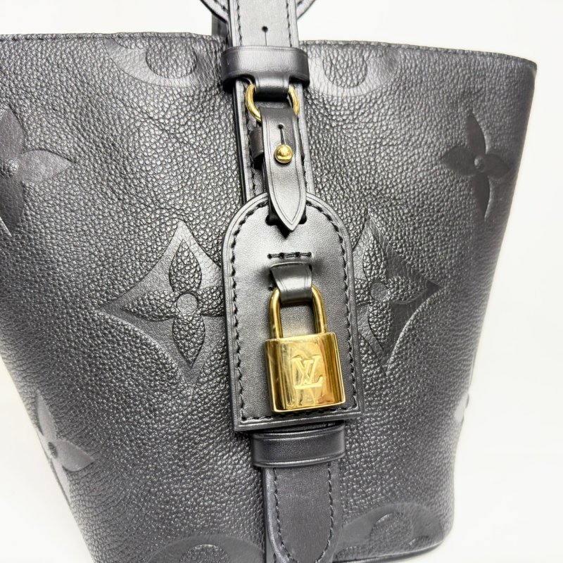 LV黑牛皮ALL IN BB手提側背包M13480-15