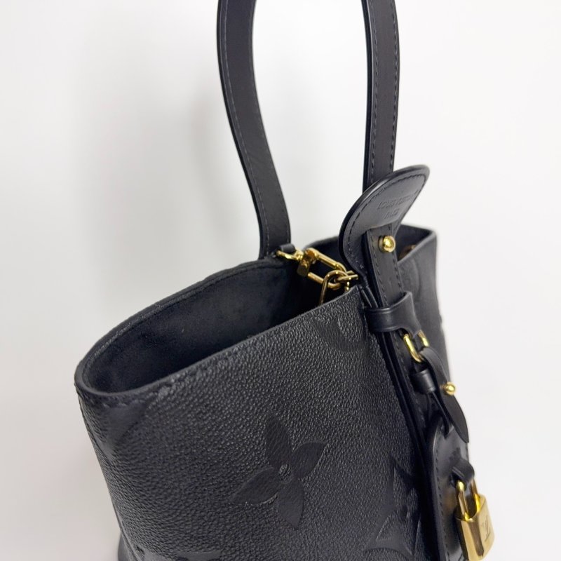 LV黑牛皮ALL IN BB手提側背包M13480-16