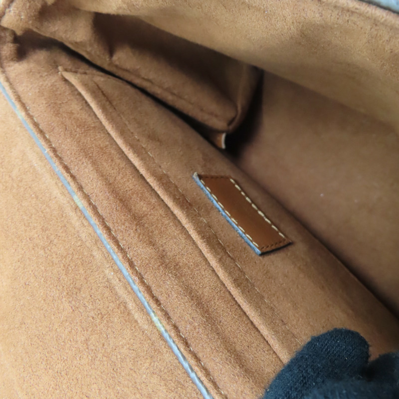 棕色 牛皮 原花帆布 Locky BB 肩背包【LOUIS VUITTON LV 路易威登】 M44654-4