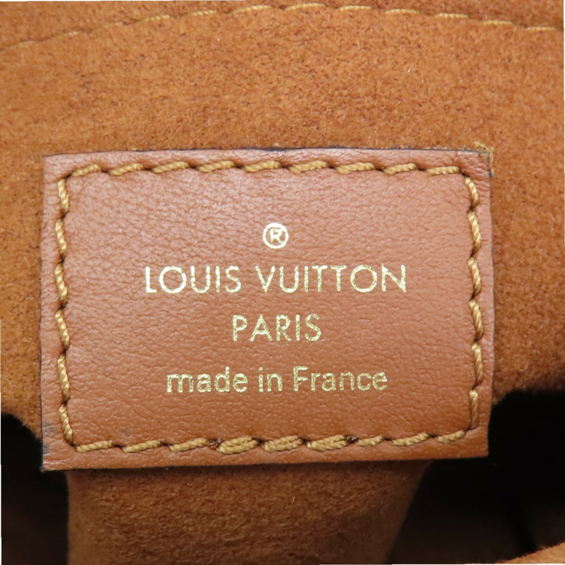 棕色 牛皮 原花帆布 Locky BB 肩背包【LOUIS VUITTON LV 路易威登】 M44654-7