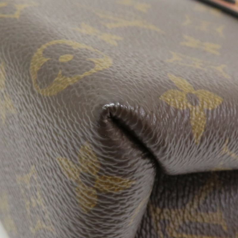 棕色 牛皮 原花帆布 Locky BB 肩背包【LOUIS VUITTON LV 路易威登】 M44654-17