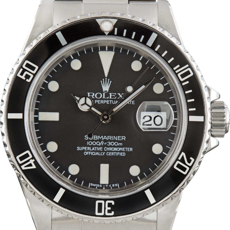 二手 8成新 Rolex Submariner 16800 Stainless Steel Oyster 40MM (Circa 1983)-0
