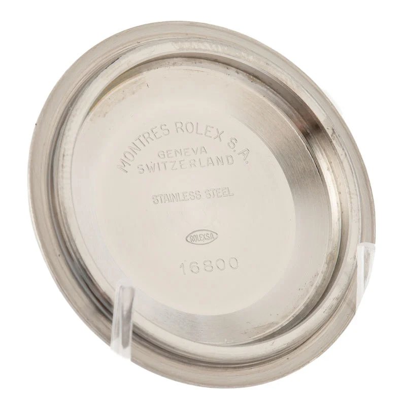 二手 8成新 Vintage Rolex Submariner 168000 Stainless Steel Oyster Bracelet 40MM (Circa 1988)-6