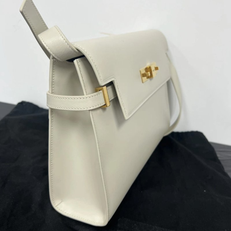 YSL Manhattan白金曼哈頓肩背斜背包 29*20*7.5 98新配件塵袋購證-1