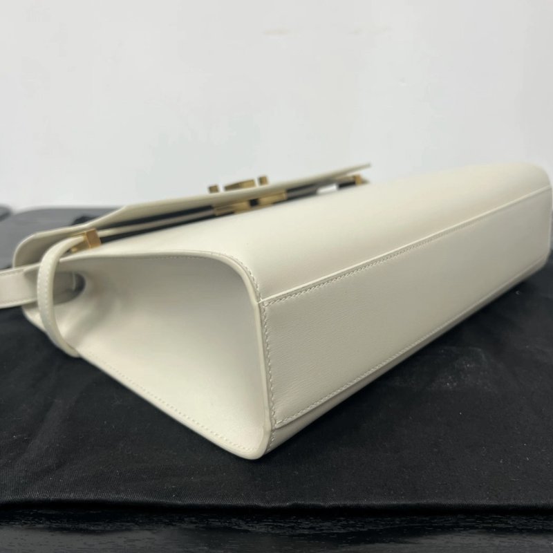 YSL Manhattan白金曼哈頓肩背斜背包 29*20*7.5 98新配件塵袋購證-4