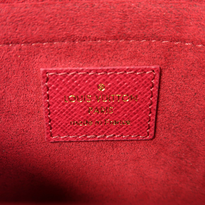 LOUIS VUITTON Monogram Felicie Pochette金扣鏈帶肩背袋-6