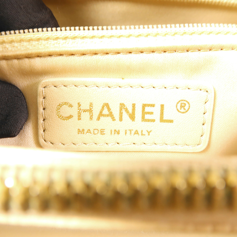 CHANEL 牛皮皮革GST Grand Shopping Tote Bag金扣肩背袋/手挽袋-6