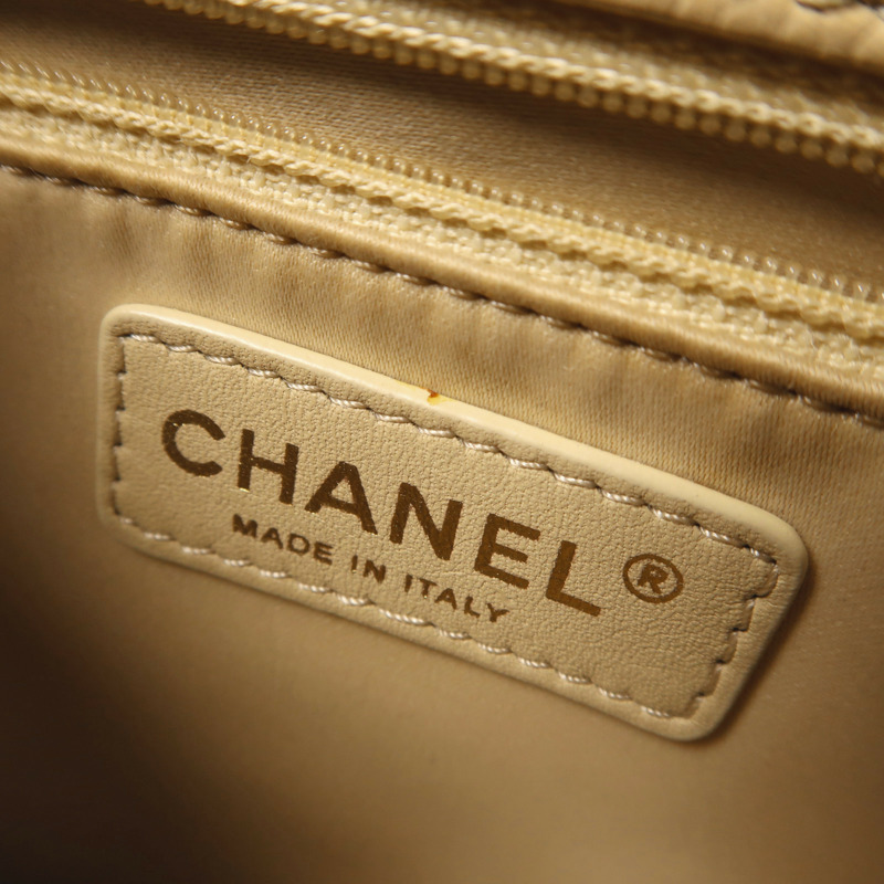 CHANEL 牛皮皮革GST Grand Shopping Tote Bag金扣肩背袋/手挽袋-16