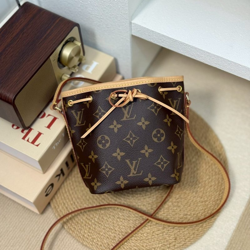 🏷LV.Nano Noe 老花束口水桶包 M41346 絕版款-0