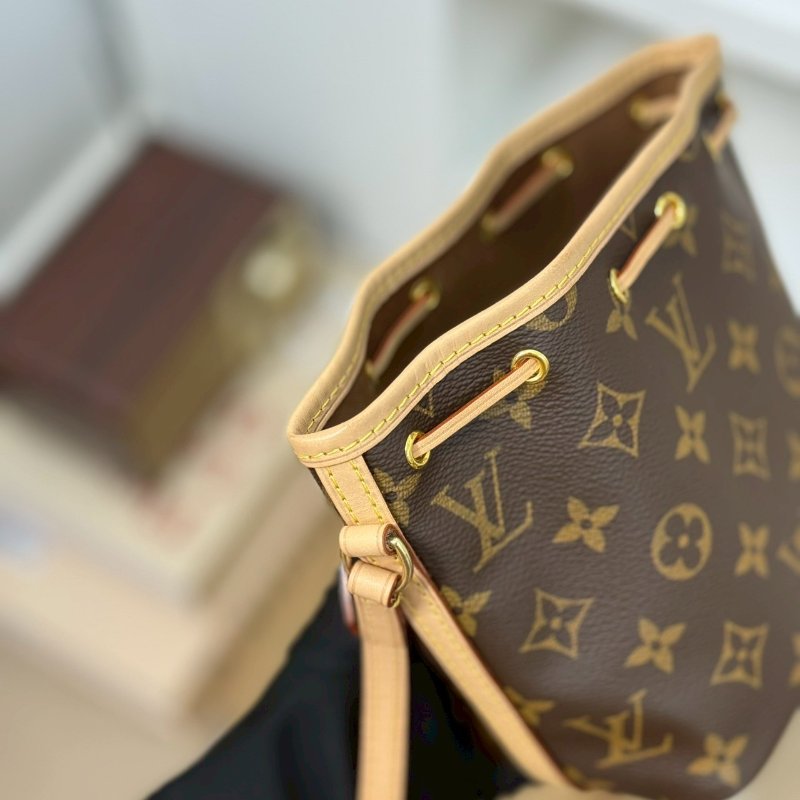 🏷LV.Nano Noe 老花束口水桶包 M41346 絕版款-10