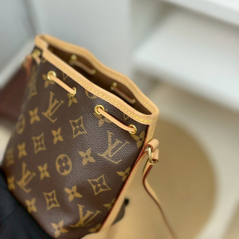 🏷LV.Nano Noe 老花束口水桶包 M41346 絕版款-11