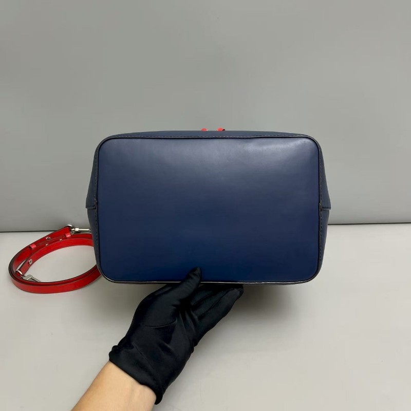 LV路易威登NeoNoe深藍色Epi水波紋水桶包肩背包-2