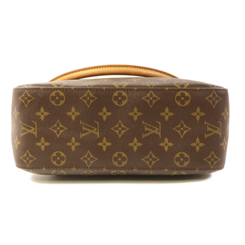 LOUIS VUITTON Monogram Looping GM金扣肩背袋-3