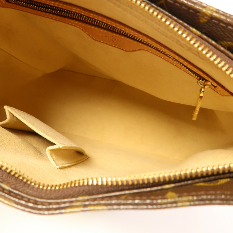 LOUIS VUITTON Monogram Looping GM金扣肩背袋-5