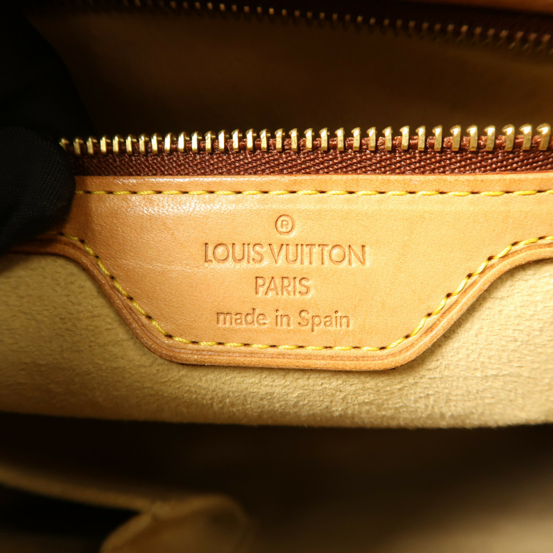 LOUIS VUITTON Monogram Looping GM金扣肩背袋-6