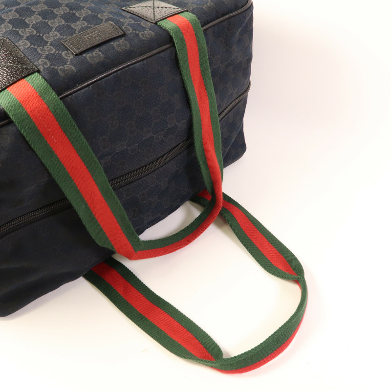 GUCCI 帆布Boston Bag波士頓包-4