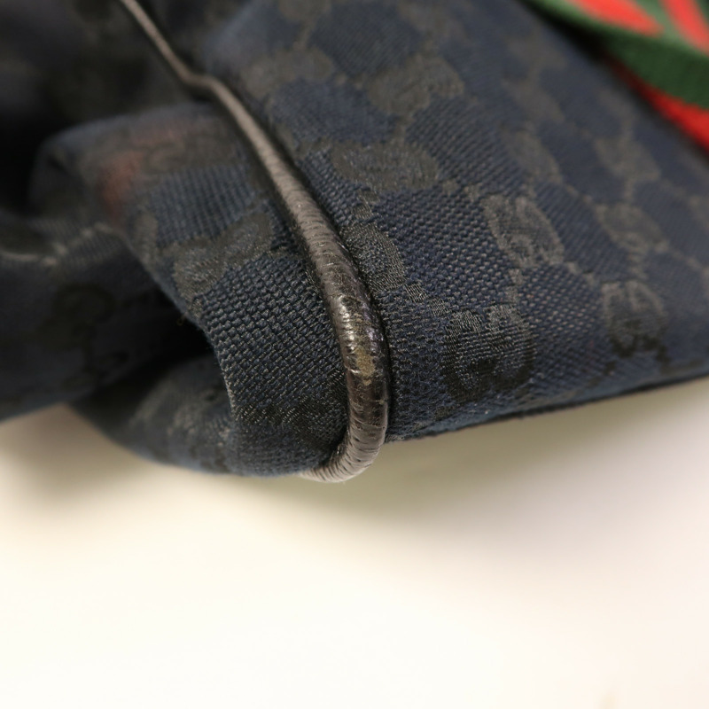 GUCCI 帆布Boston Bag波士頓包-12