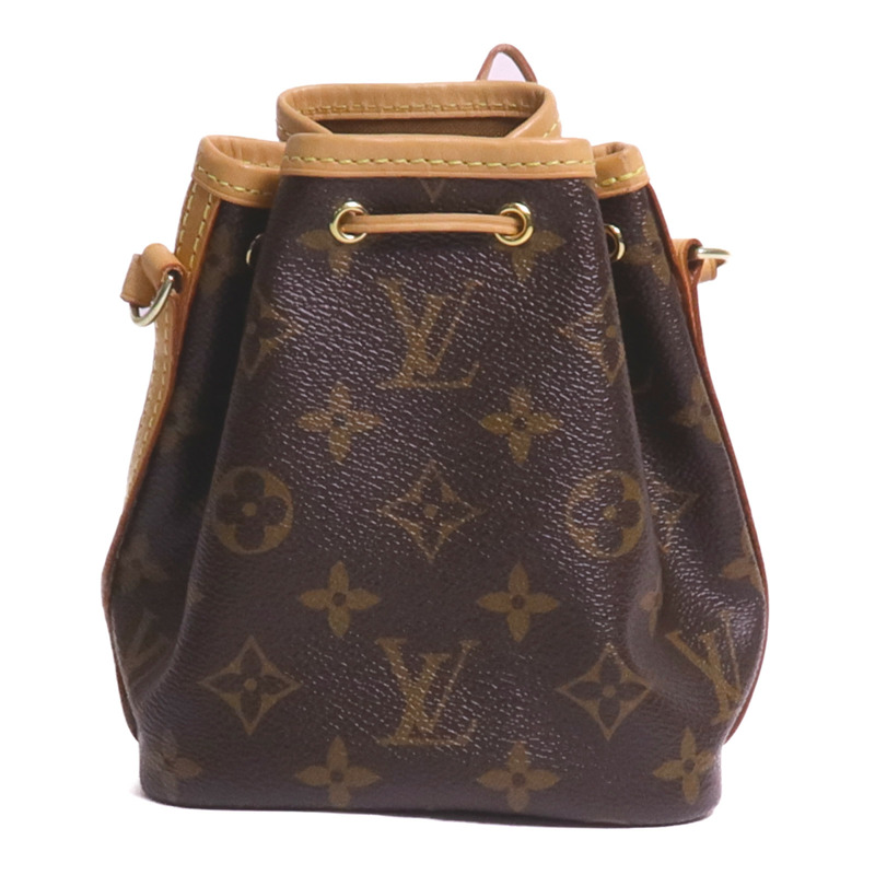 LOUIS VUITTON Monogram Nano Noe金扣肩背袋-1