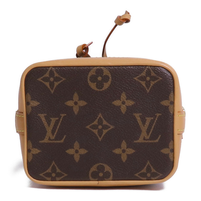LOUIS VUITTON Monogram Nano Noe金扣手挽肩背兩用袋-3