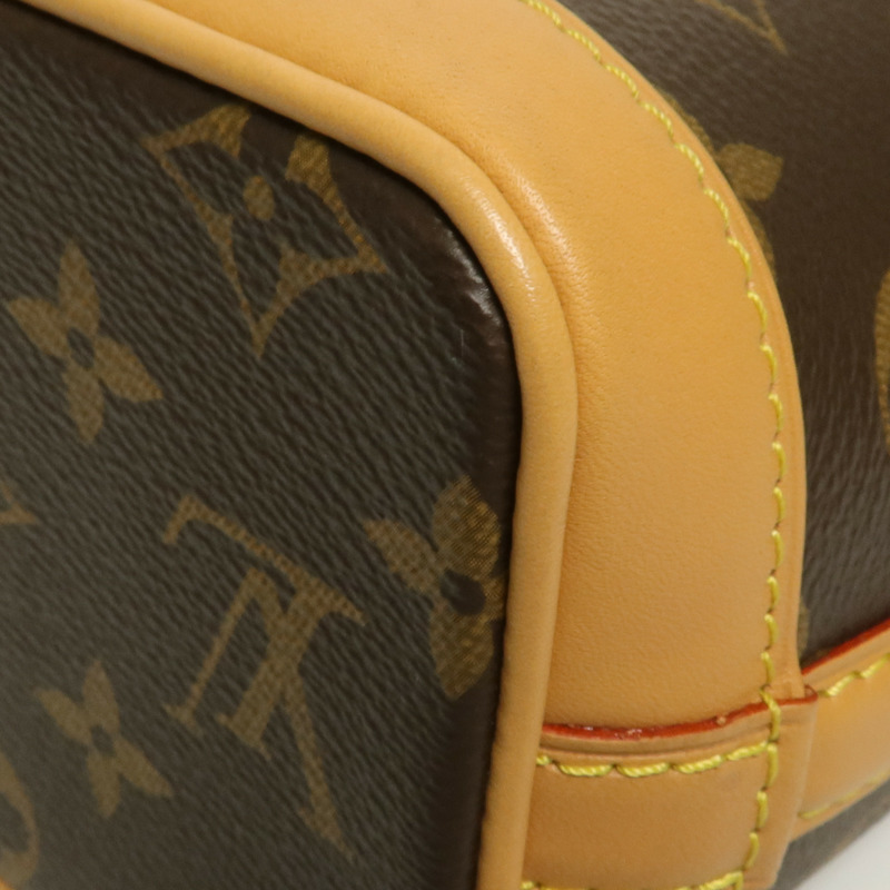 LOUIS VUITTON Monogram Nano Noe金扣手挽肩背兩用袋-10