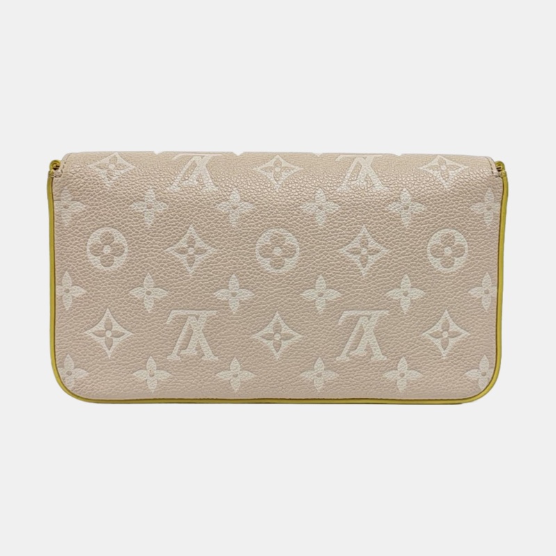 LV路易威登 全皮壓紋拼色三合一 晶片款-4