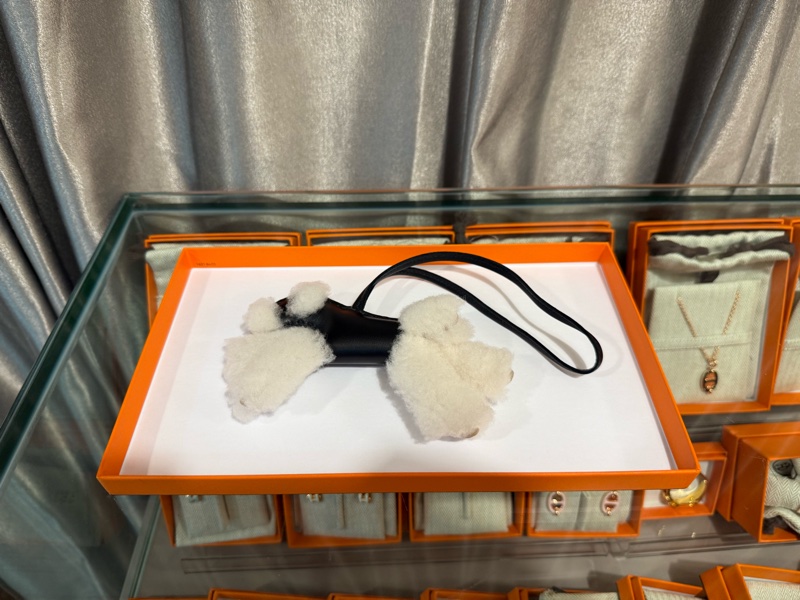 Hermes Budy Charm B/W / 愛馬仕黑日小狗掛件-1