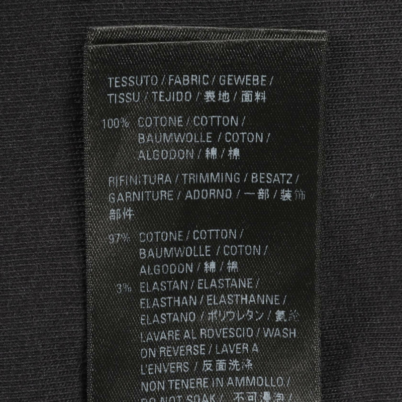 BALENCIAGA 老虎圖案T卹 681467 純棉 海軍藍 黑色 二手 男款 2碼-5