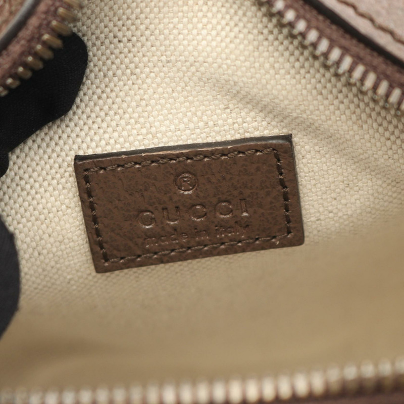 GUCCI Ophidia GG Supreme 斜背包 598127 帆布 米棕色多色-3