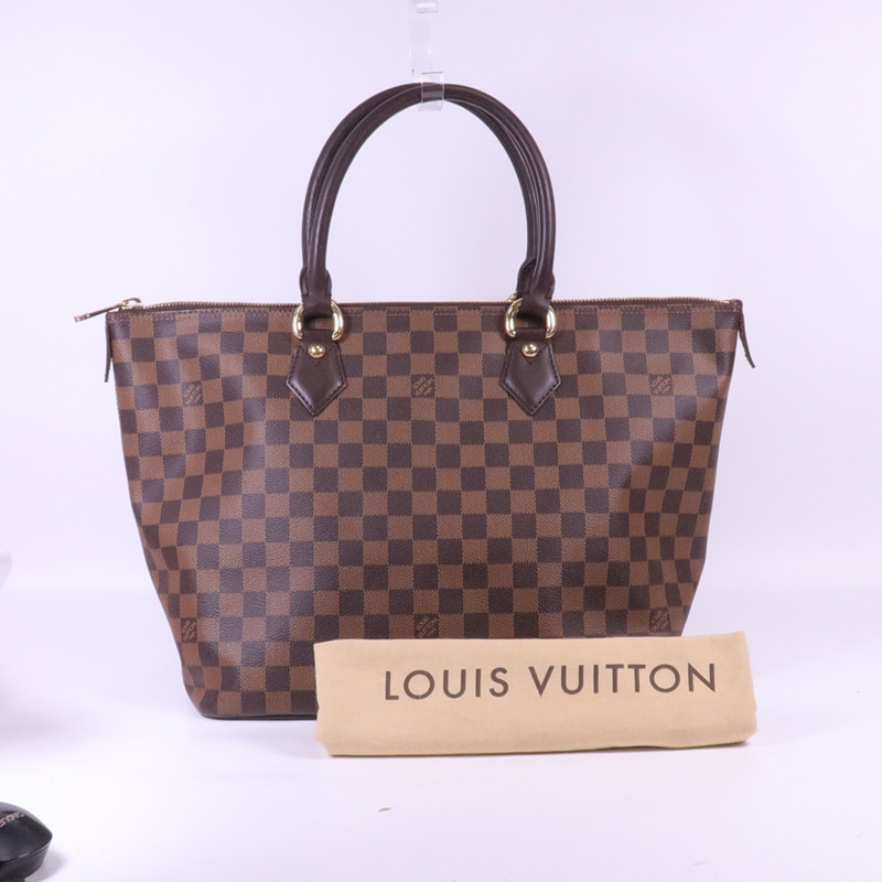 LOUIS VUITTON Monogram Saleya GM金扣手挽袋-6