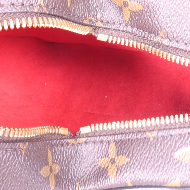 LOUIS VUITTON Monogram Sac Coeur Fall In Love金扣肩背袋棕色-3