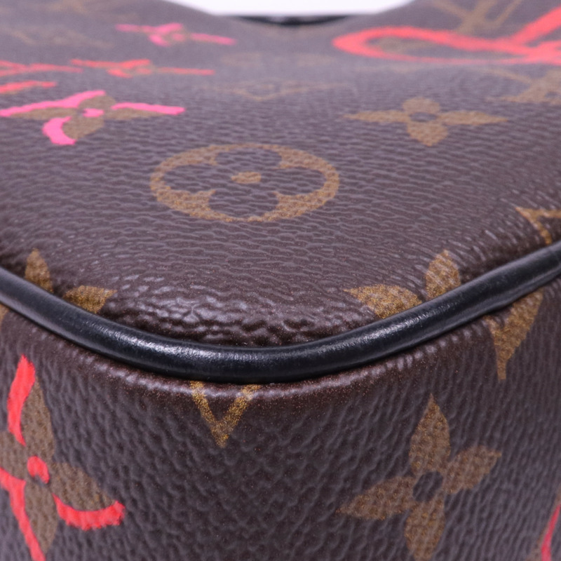 LOUIS VUITTON Monogram Sac Coeur Fall In Love金扣肩背袋棕色-6