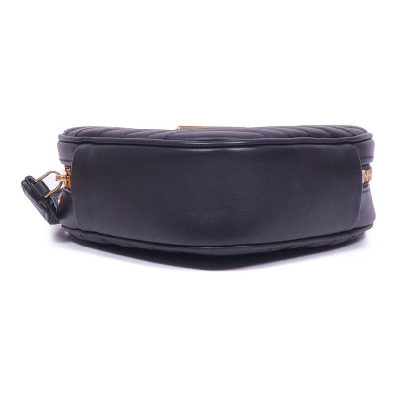 LOUIS VUITTON 牛皮皮革New Wave Heart Bag金扣肩背袋-3