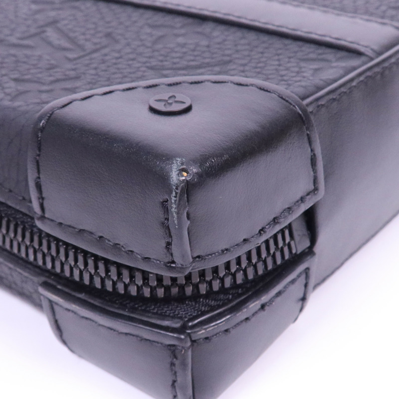 LOUIS VUITTON Monogram Taurillon Soft Trunk肩背袋-7