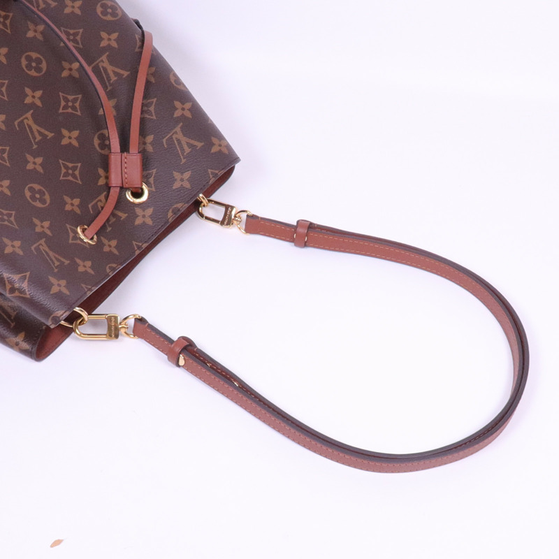 LOUIS VUITTON Monogram NeoNoe MM金扣肩背袋-7