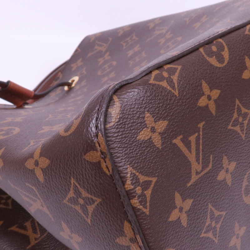 LOUIS VUITTON Monogram NeoNoe MM金扣肩背袋-8