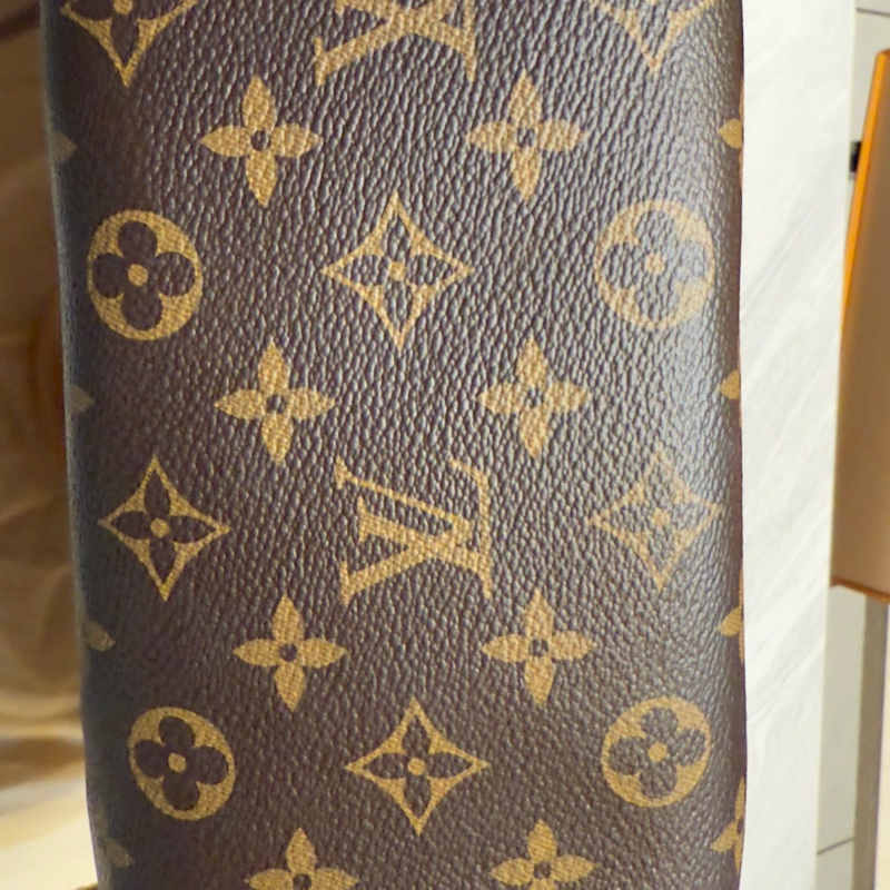 Louis Vuitton Speedy 20 奶茶肩帶 老花全配-8